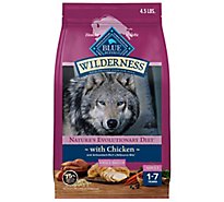 Blue Buffalo Wilderness High Protein Natural Chicken Small Breed Adult Dry Dog Food - 4.5 Lb