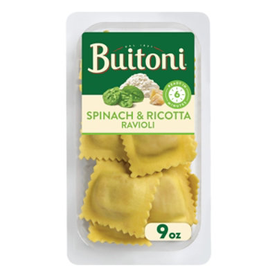 Buitoni Spinach & Ricotta Ravioli - 9 Oz - Image 1