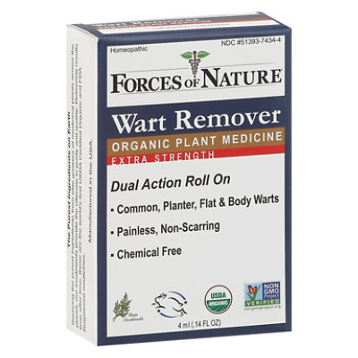 Forces Of Nature Extra Strength Wart Control Organic - 4 Ml - Image 1