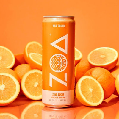 Zoa Zero Sugar Wild Orange - 12 Fl. Oz. - Image 2