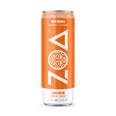 Zoa Zero Sugar Wild Orange - 12 Fl. Oz. - Image 1