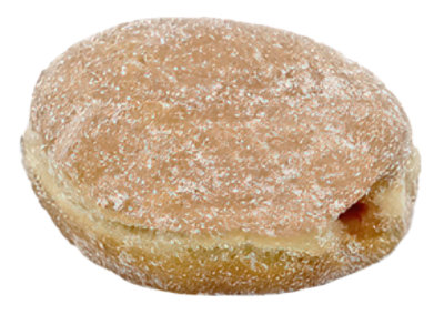 Sugared Bismark Raspberry Fill Donut - Each (available between 6 AM to 2 PM) - Image 1