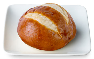 Pretzel Hamburger Roll - Each (available between 6 AM to 2 PM) - Image 1