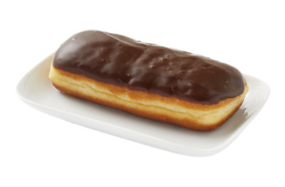 Chocolate Long John Donut - Each (available between 6 AM to 2 PM) - Image 1