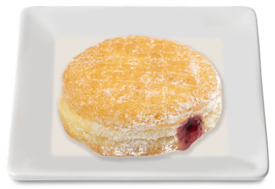 Powdered Sugar Jelly Filled Donut - Each (available between 6 AM to 2 PM) - Image 1