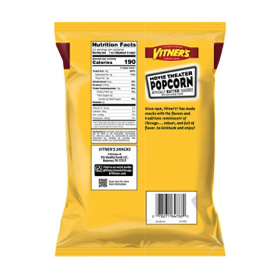 Vitner's Butter Popcorn - 3.5 Oz - Image 6