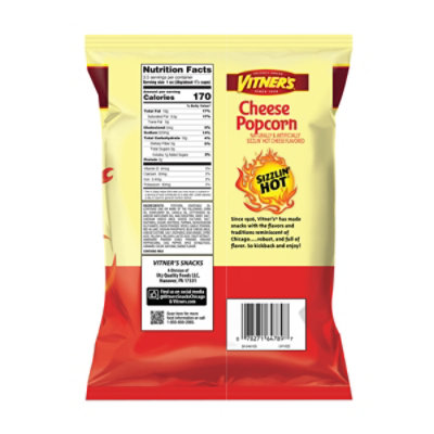 Vitner's Sizzlin Popcorn - 3.5 Oz - Image 6