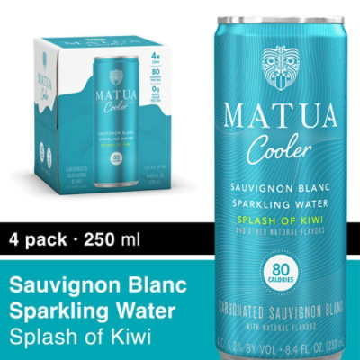 Matua Cooler Sparkling Sauvignon Blanc - 4-250 Ml