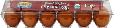 Dutch Farms Large Organic Brown Eggs - 12 Count - Image 2