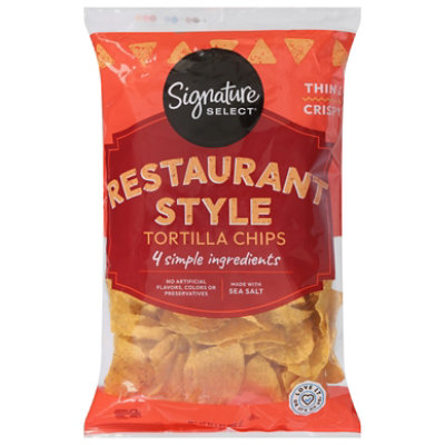 Signature SELECT Restaurant Style Tortilla Chips - 9.5 Oz - Image 3