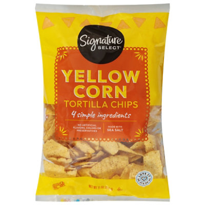 Signature SELECT Yellow Corn Tortilla Chips - 11 Oz - Image 3