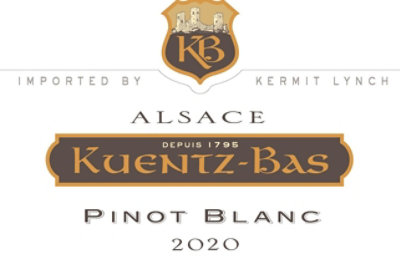 Kuentz Bas Pinot Blanc 2020 Wine - 750 Ml - Image 1