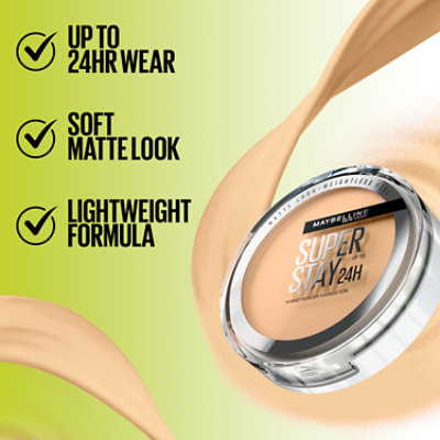 Maybelline Super Stay Super Stay Up to 24HR Hybrid Powder-Foundation 110 - 0.21 Oz - Image 4