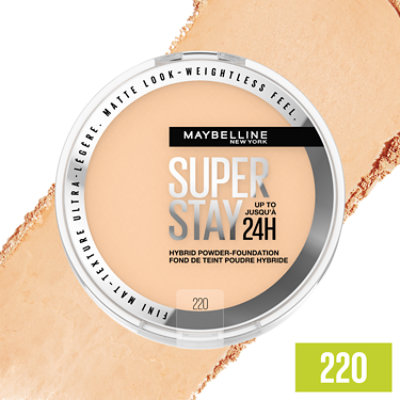 Maybelline Super Stay Super Stay Up to 24HR Hybrid Powder-Foundation 220 - 0.21 Oz - Image 2