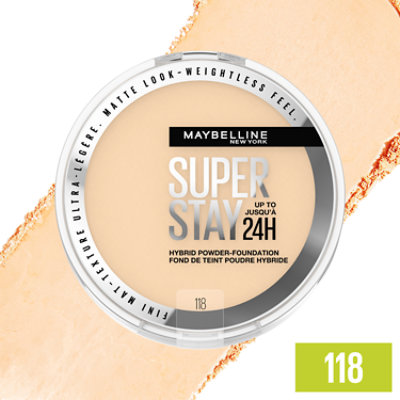 Maybelline Super Stay Super Stay Up to 24HR Hybrid Powder-Foundation 118 - 0.21 Oz - Image 2