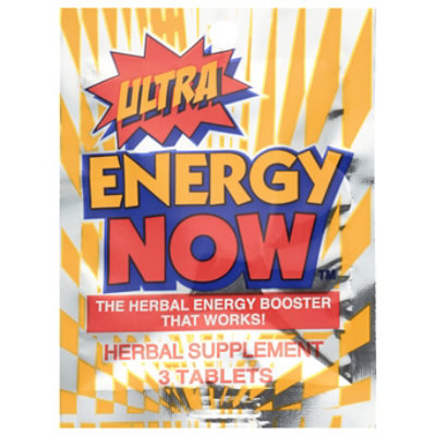 Energy Now Ultra Herbal Supplement Capsules - 3 Count - Image 2