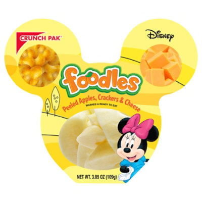 Disney Foodle Peeled Apples Crackers And Cheese - 3.85 Oz - Image 2