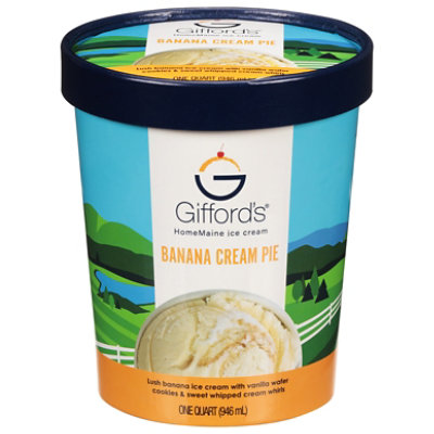 Gifford's Banana Cream Pie Ice Cream - 1 Quart - Image 3