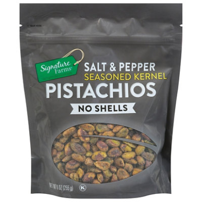 Signature Select/Farms Salt & Peppert Shelled Pistachios - Each - Image 3