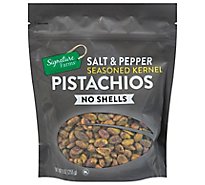 Signature Farms Salt & Peppert Shelled Pistachios - Each