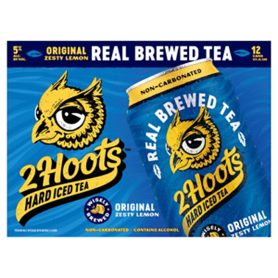 2 Hoots Hard Iced Tea Original In Cans Multipack - 12-12 Fl. Oz. - Image 5