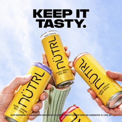 NUTRL  Lemonade Multipack - 4-12 Fl. Oz. - Image 4