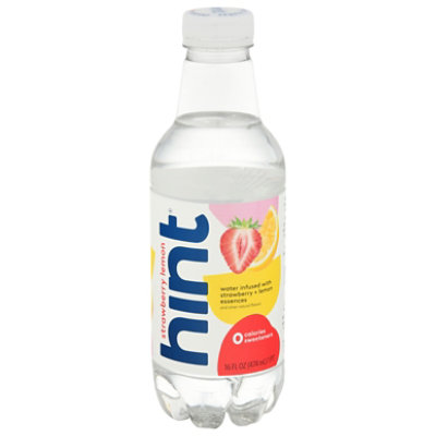 Hint Strawberry Lemon Water - 16 Fl. Oz. - Image 1