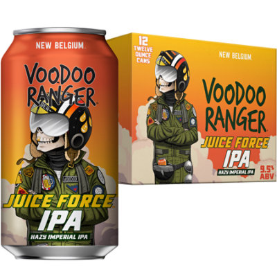 New Belgium Brewing Voodoo Ranger Juice Force IPA Beer 9.5% ABV Cans - 12-12 Fl. Oz. - Image 3