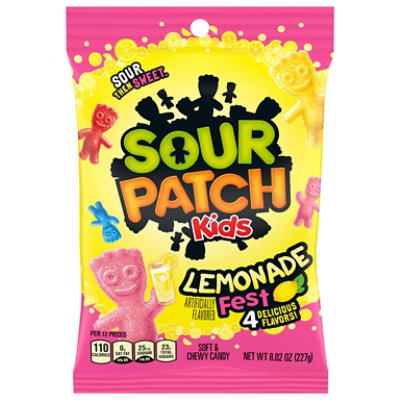 Sour Patch Kids Soft & Chewy Lemonade Fest Candy - 8.02 Oz - Image 3