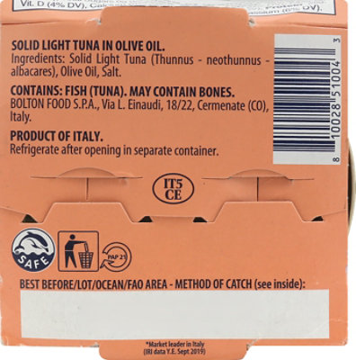 Rio Mare Solid Light in Olive Oil Tuna - 5.6 Oz - Image 5