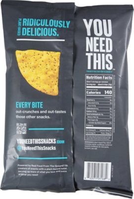 You Need This Grain Free Tortilla Chip Sea Salt - 5 OZ - Image 6