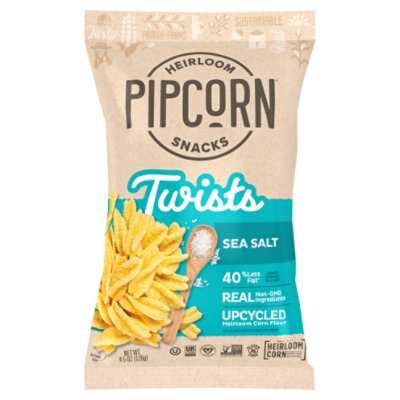 Pipcorn Twists Sea Salt - 4.5 OZ - Image 3