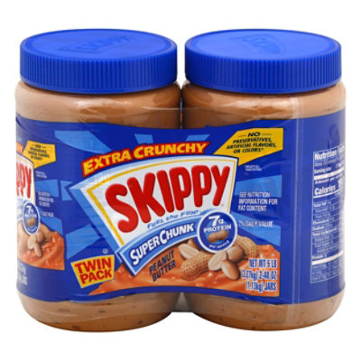 Skippy Super Chunk Peanut Butter - 2 Pack - 40 OZ - Image 3