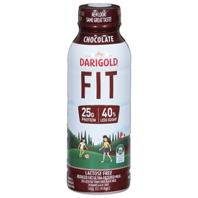 Darigold Fit Chocolate Milk  14fz - 14 FZ - Image 2