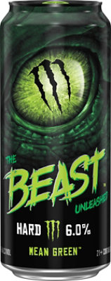 The Beast Unleashed Mean Green Hard Seltzer In Can - 16 Oz - Image 1