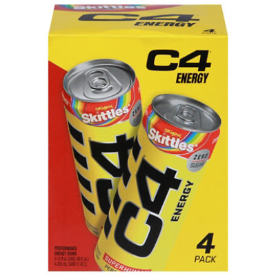 Cellucor C4 Energy Skittles 4 Pk. 12 Fz. - 48 OZ - Image 3