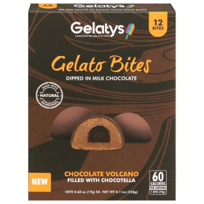 Gelatys Chocolate Volcano Gelato Bites 12 - 0.68 Oz - Image 3