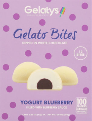 Gelatys Yogurt Blueberry Gelato Bites - 0.60 oz - Image 2