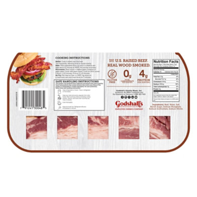 Godshalls Bacon Beef 10 Oz - 10 OZ - Image 5