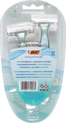 BiC Easyrinse 4 Blades Razors - 2 Count - Image 4