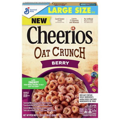 Cheerios Berry Oat Crunch Breakfast Cereal - 18 Oz - Image 3