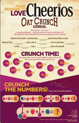 Cheerios Berry Oat Crunch Breakfast Cereal - 18 Oz - Image 6