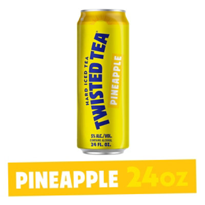 Twisted Tea Pineapple Hard Iced Tea Cocktail Pineapple - 24 Fl. Oz. - Image 1