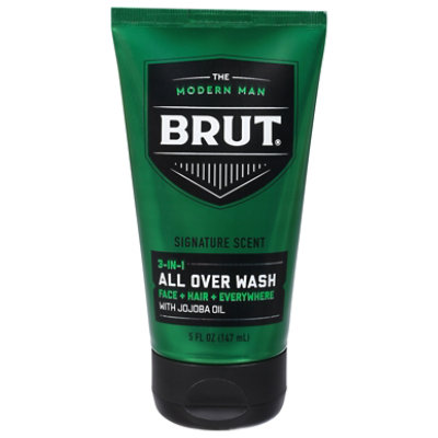 Brut 3-in-1 Face  Fuzz  Hair Wash 5 Fl Oz - 5 OZ - Image 3