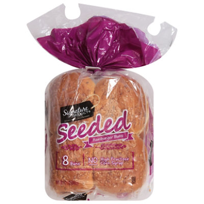 Signature SELECT Hamburger Buns Seeded - 8 CT - Image 2