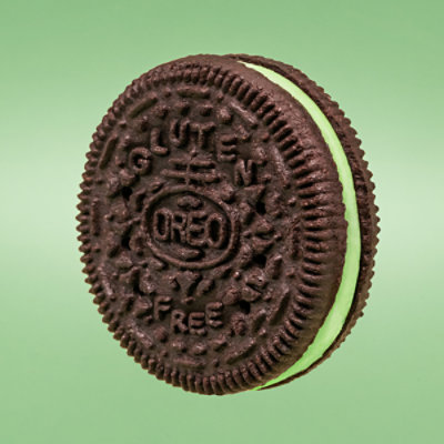 OREO Gluten Free Mint Creme Chocolate Gluten Free Sandwich Cookies - 12.47 Oz - Image 2