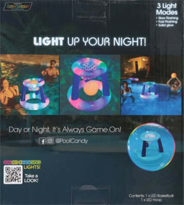 PoolCandy Illuminated LED Pool Basketball - Each - Image 4
