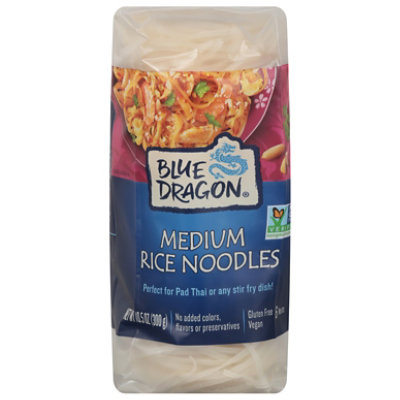 Blue Dragon Rice Noodle Medium - 10.58 OZ - Image 3