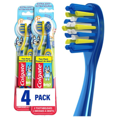 Colgate Kids Manual Toothbrush 2-5 Bluey - 2 CT - Image 2