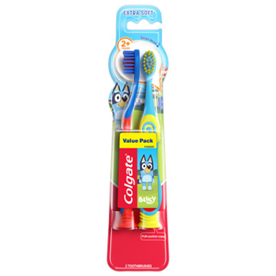 Colgate Kids Manual Toothbrush 2-5 Bluey - 2 CT - Image 1